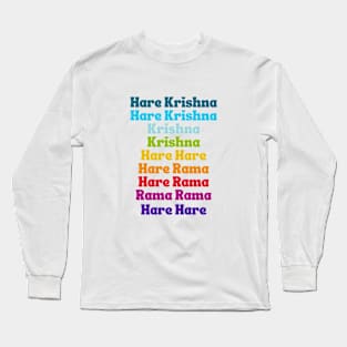 Hare Krishna Hare Krishna Chant Long Sleeve T-Shirt